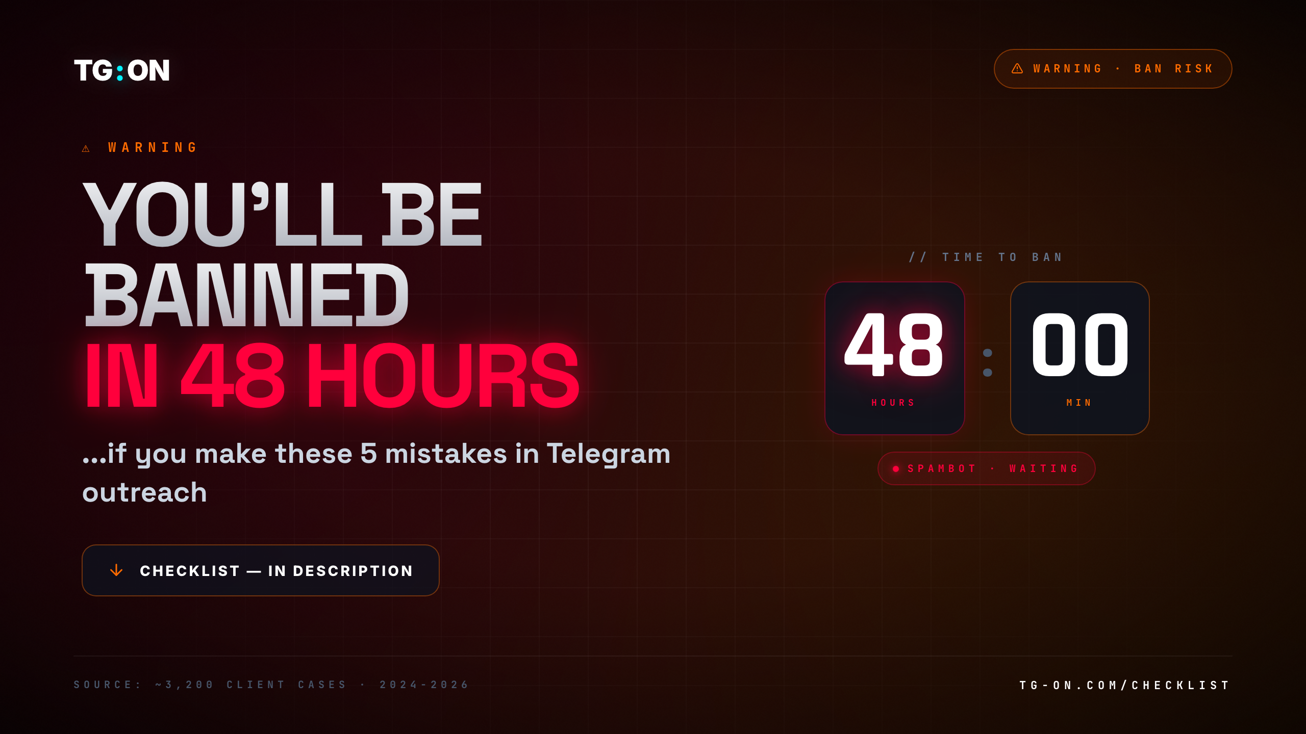 48-hour ban: 5 mistakes